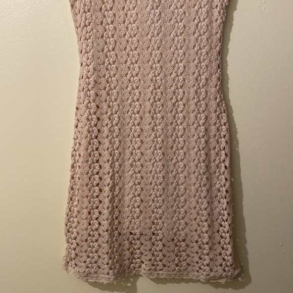 Free People Body icon beautiful cream mini dress . Size S - Picture 4 of 13